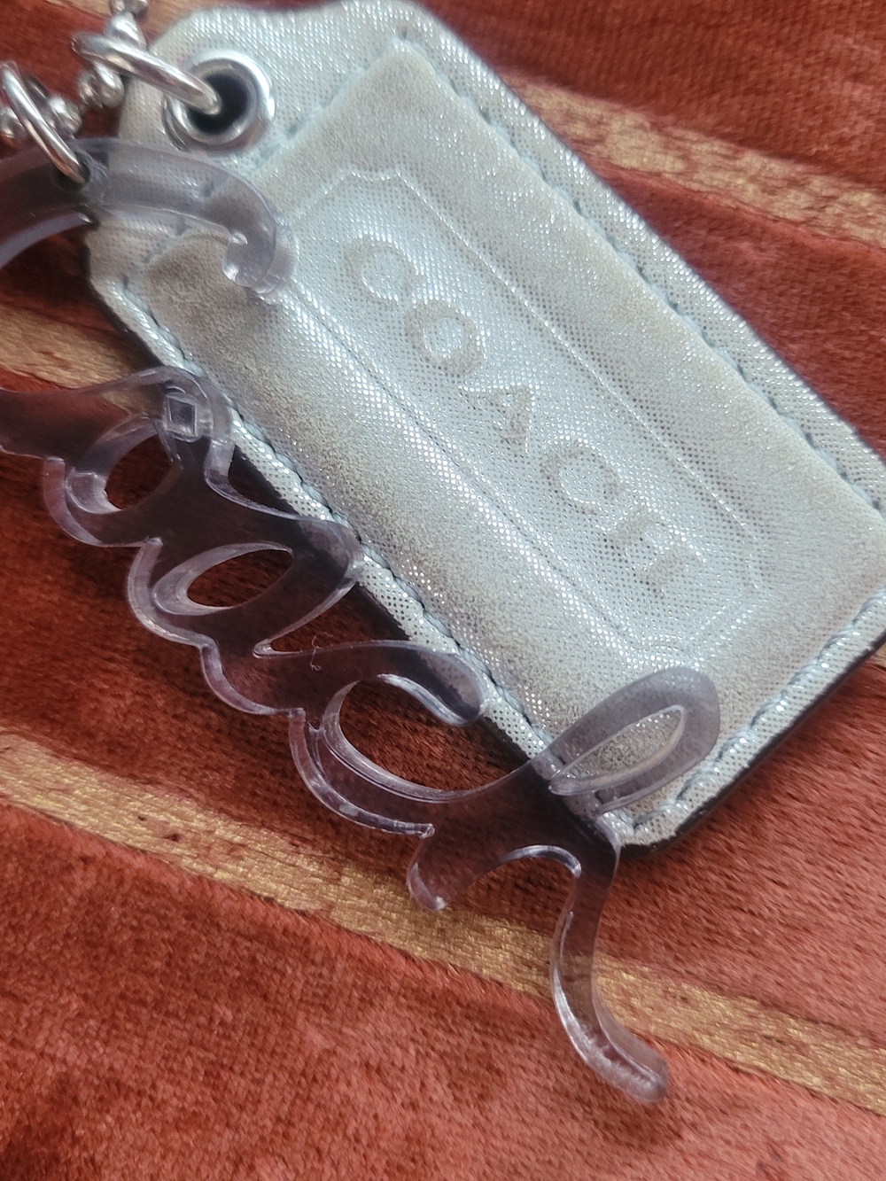 Coach Hang Tag